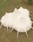 Lotus Belle Mahal Glamping Zelt Luftaufnahme
